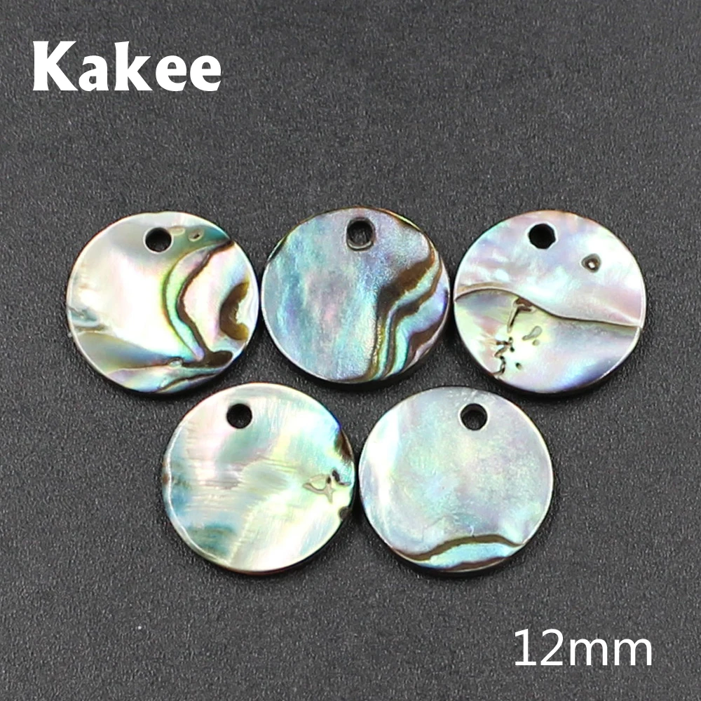 Круглые серьги Kakee 12 мм для самостоятельного изготовления ювелирных изделий из