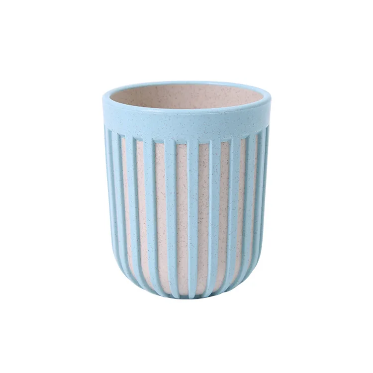 1 PCS Portable Straw Wheat Plastic Drinking water Cup creative toothbrush cup 4 Colors for bathroom | Дом и сад