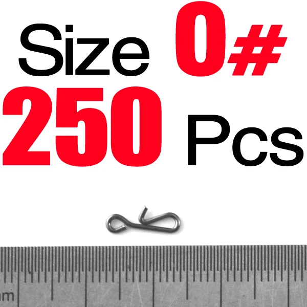 0 250pcs MNFT 250 шт. висячие оснастки рыболовные Вертлюги баррель поворотные аксессуары снасти инструменты соединитель Emerillones Pesca 0#1#2#3#4#5#6 - Цвет: 0 250pcs
