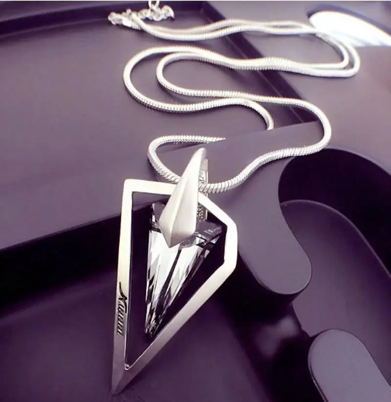 Женское Ожерелье с кисточками винтажное длинное ожерелье кристаллами лимона |