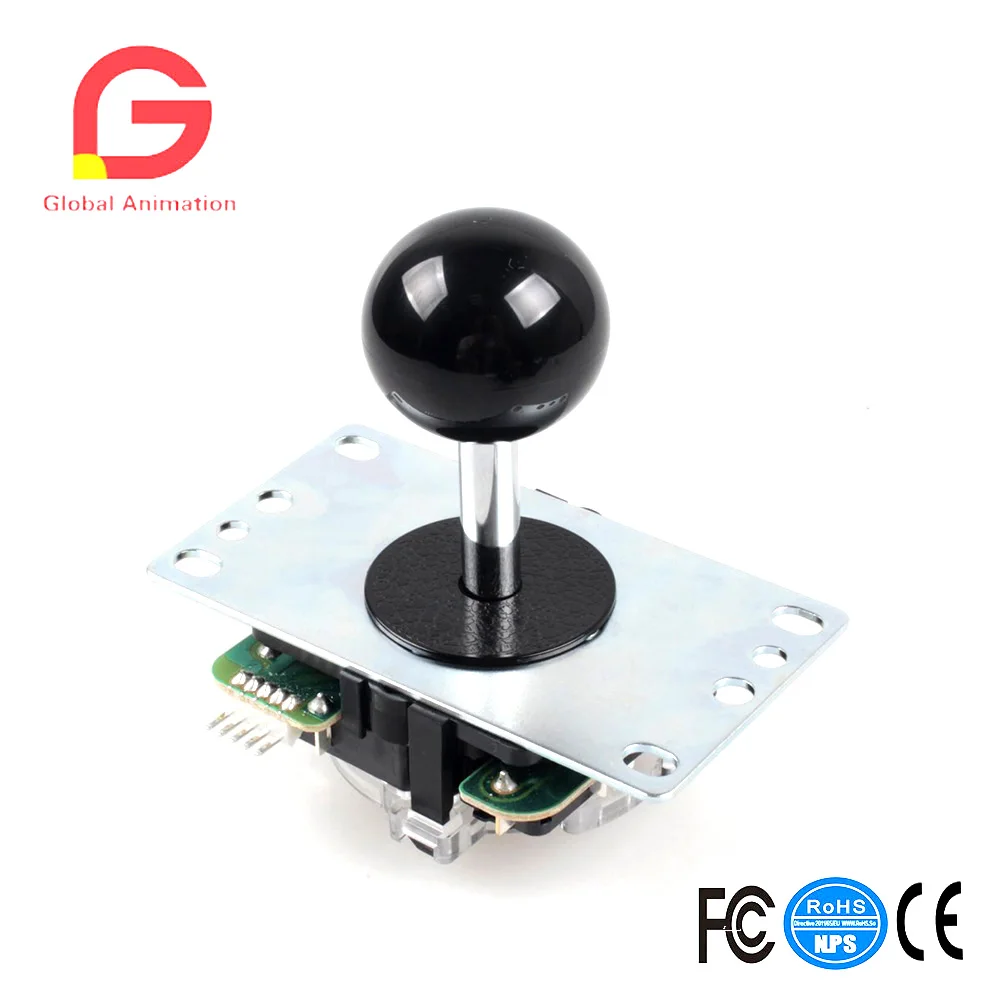 Разноцветная ручка для мяча оригинальный SANWA аркадный джойстик 4 и 8 вариантов