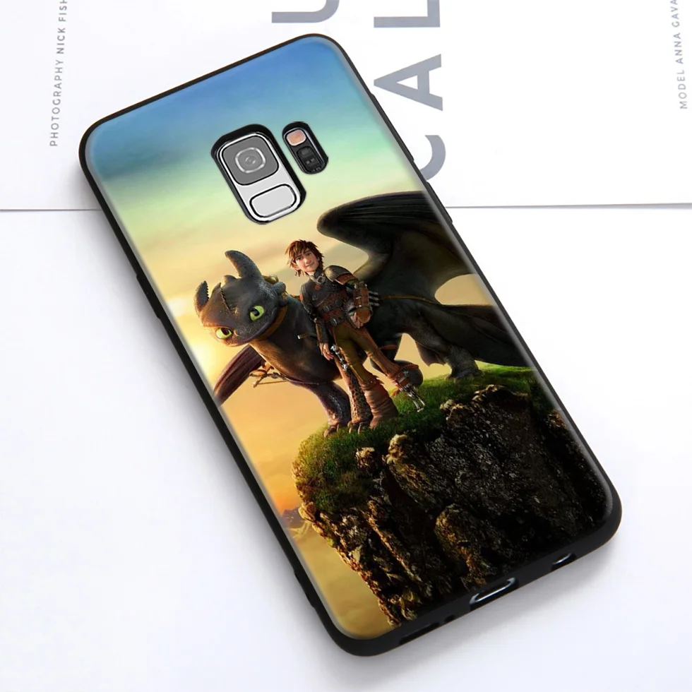 Как приручить дракона мягкий чехол для Samsung Galaxy S10 S10e S9 S8 Plus S7 S6 Edge &amp J6 2018 Note 10 9 8 |