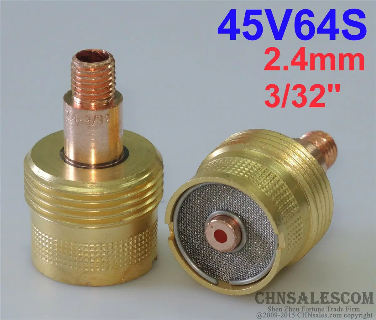 Большой газовый объектив CHNsalescom 2 шт. 45V64S Зажимная Втулка для горелки Tig фотовспышка WP 9/20/25 4 мм 3/32
