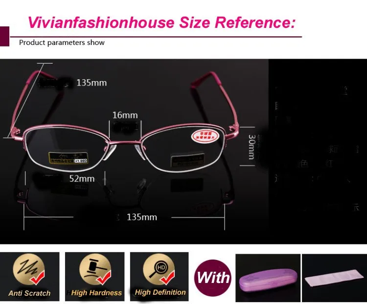 2019 настоящие Gafas алюминиево магниевого сплава оправа Женская Очки