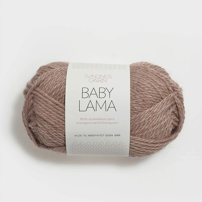 1*50 г мяч Sandnes Garn Baby Lama пряжа чистый ребенок хромой Пряжа Ручной Вязки пряжа для детских свитеров - Цвет: 3531