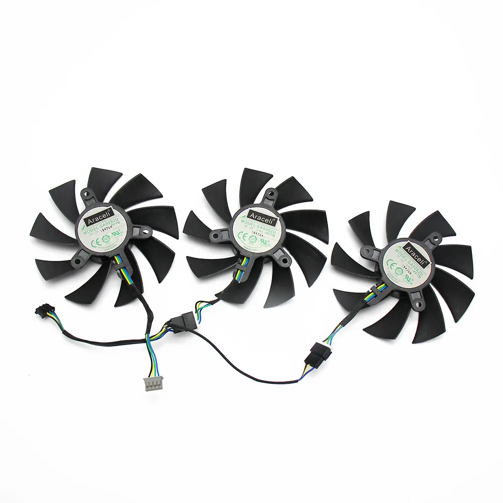 Кулер для видеокарты ZOTAC RTX 2080 2080Ti охлаждающий вентилятор экстремальных ядер GA92S2U