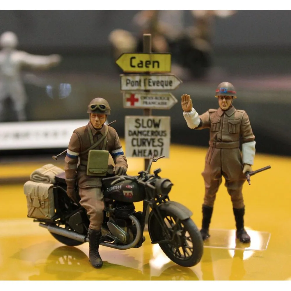 Tamiya 35316 масштаб 1/35 Британский BSA M20 мотоцикл с военной полицией набор RC