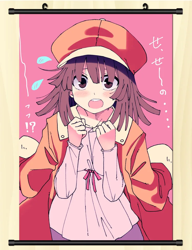 

Японские декоративные картины аниме Monogatari Bakemonogatari Hanamonogatari Sengoku Nadeko домашний Декор настенный свиток постер