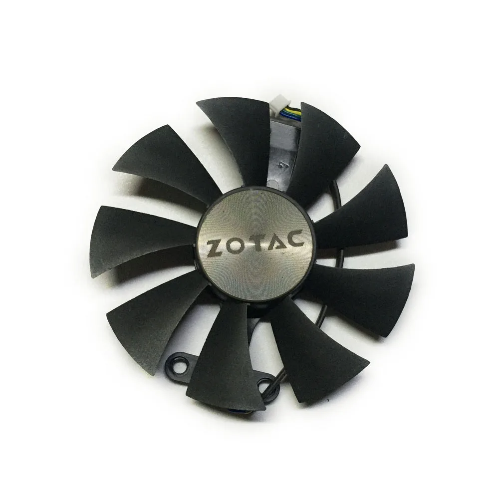 Вентилятор для охлаждения видеокарты ZOTAC Geforce GTX 980ti 6gd5 3 шт./компл. | Компьютеры и