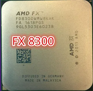 Процессор AMD FX 8300 fx 8300 AM3+ 3,3 ГГц/8 Мб/95 Вт Восьмиядерный процессор FX серийный FX-8300 FX8300