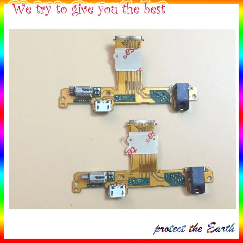 Зарядная Плата USB+ для разъема для наушников, Порты и разъёмы гибкий кабель FPC для huawei MediaPad 10 Link LTE-A S10-201L S10-201u S10-201w S10-231