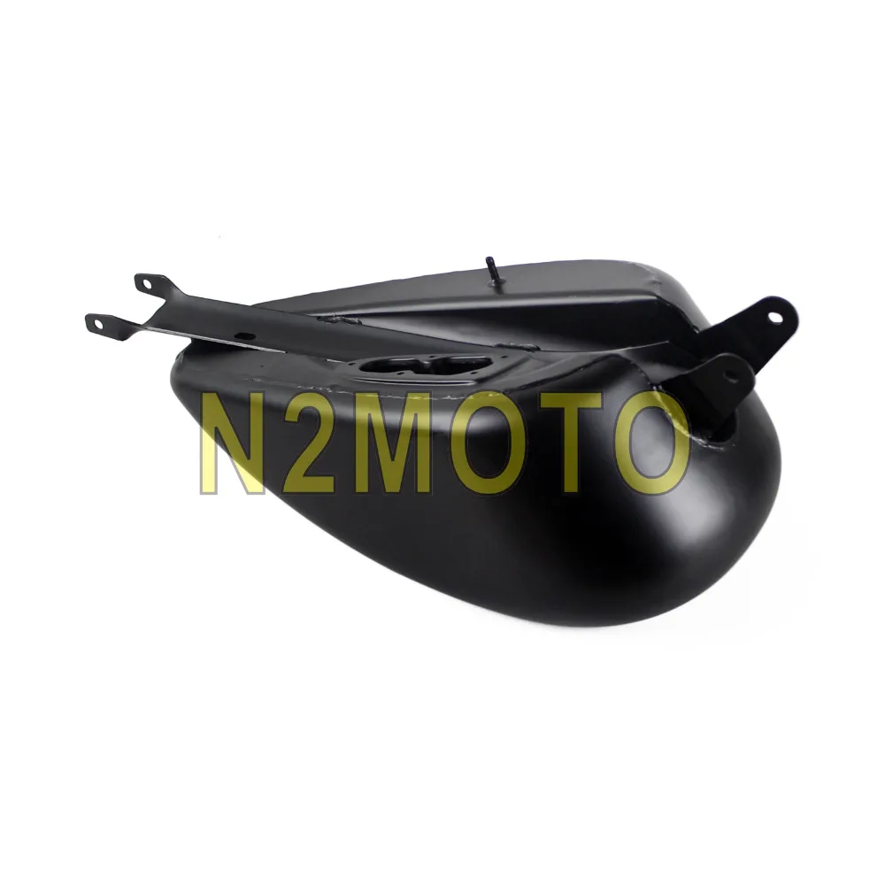 Черный топливный бак для мотоциклов 3 галлонов EFI масляный 2007-2017 Harley Sportster XL XL1200 XL883