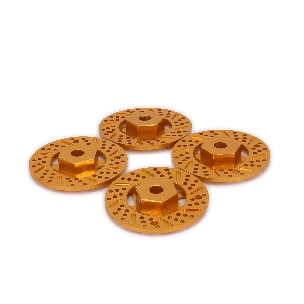 RCAWD 4 шт. Алюминий M12 12 мм тормозного диска дисковое колесо с шестигранной головкой