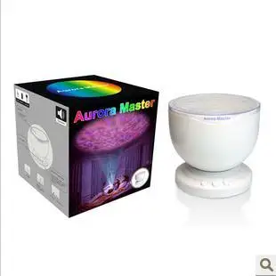 Аврора Мастер Романтический светодиодный проектор с MP3 USB музыка Динамик океан