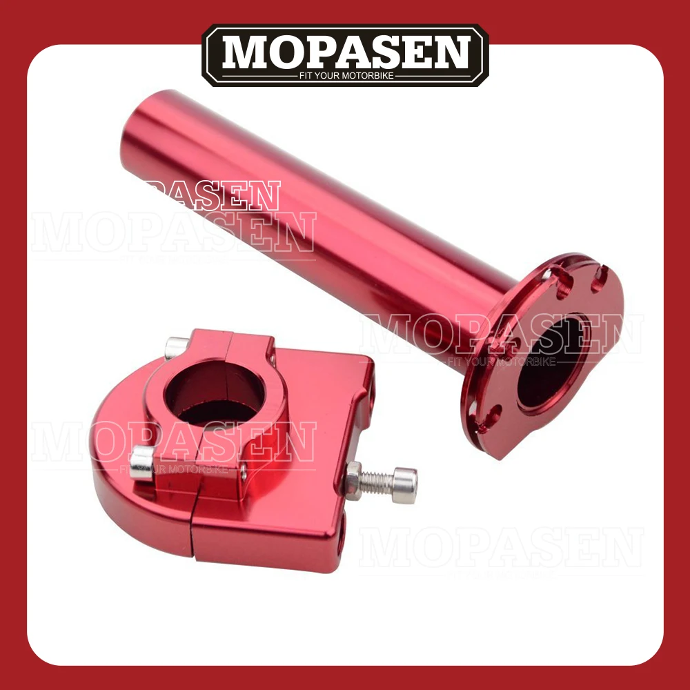 

Motorcycle Universal 7/8" Twist Throttle Grip with Clamp Lever for 50CC 70CC 90CC 110CC 125CC Sport Motocross Dirt Bike
