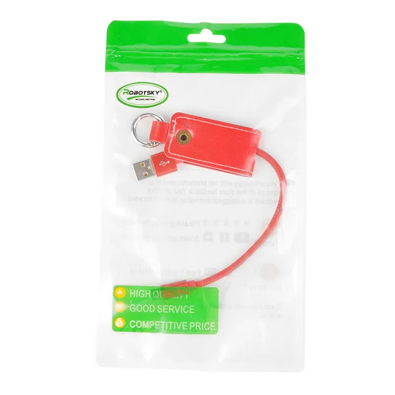Robotsky USB кабель 5V 2A Быстрый Micro usb type C брелок для зарядки и передачи данных для samsung Galaxy s9 s8 Note 8 Xiaomi LG htc sony