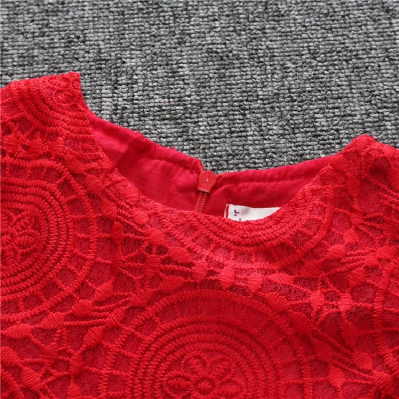 Милые кружевные платья для девочек Новинка 2018 года сезон весна-лето детская