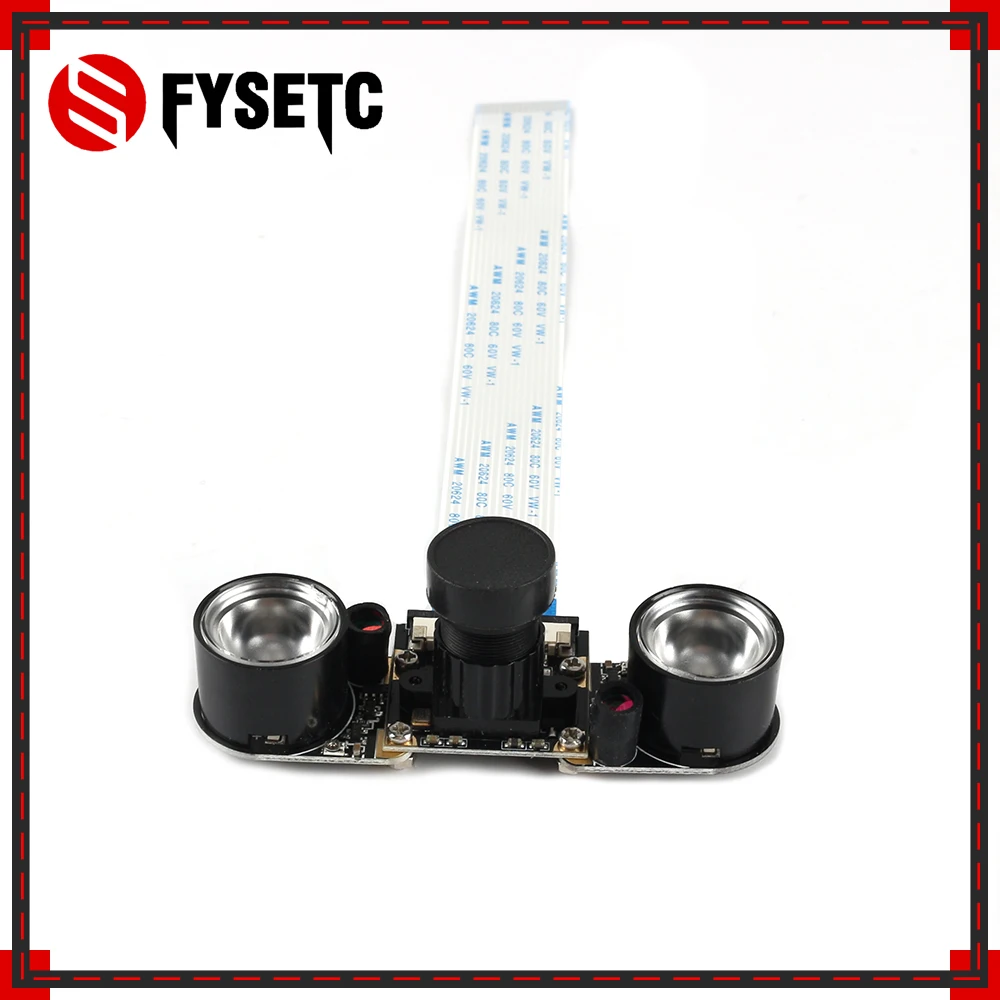 Raspberry Pi 3 Камера модуль Ночное видение с 6 мм Регулируемая фокусная Длина 2 шт. ИК