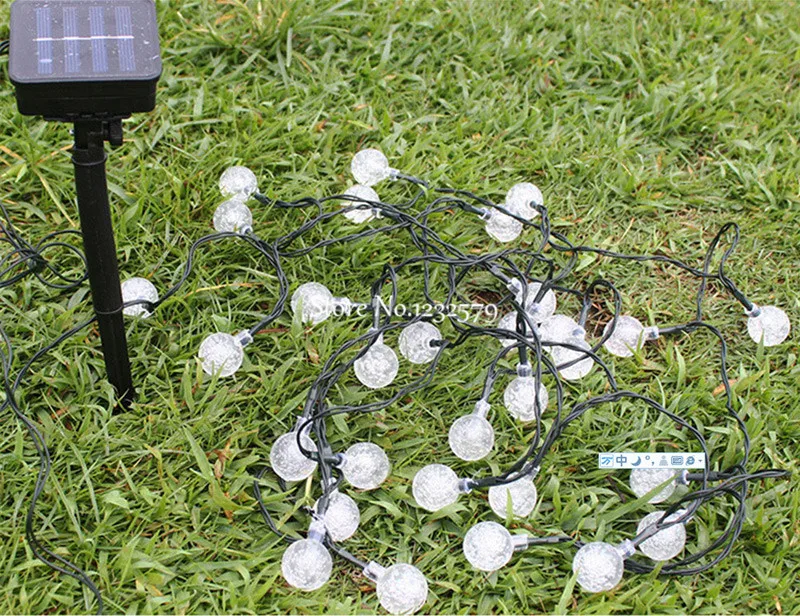 Светодиодная уличная гирлянда на солнечной батарее 5 м 20 светодисветодиодный|light