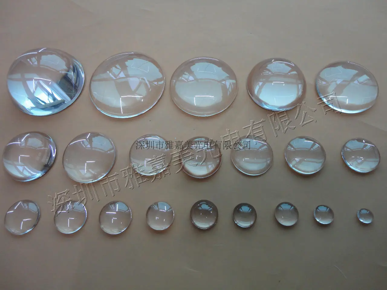 

5pcs Stairless 6MM to 51MM Optical Glass Flat Convex Lens Focusable LED Lens
