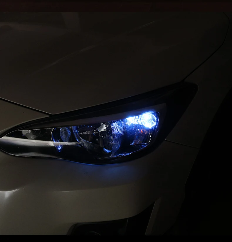 Lsrtw2017 белый синий светодиодный светильник для subaru forester xv outback