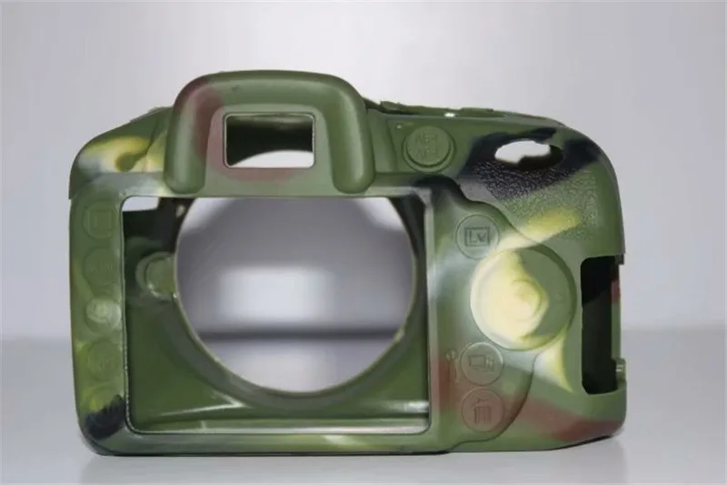 Мягкий силиконовый резиновый защитный корпус для камеры чехол сумка Nikon D3100 D3200