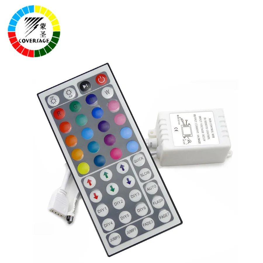 Пульт дистанционного управления Coversage RGB ИК пульт ДУ с 44 кнопками подходит для