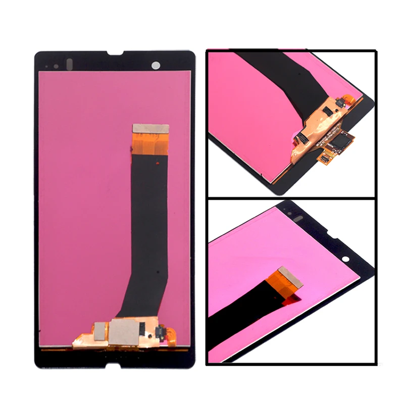 ЖК цифровой преобразователь для Sony Xperia Z L36H стеклянная панель в сборе C6603 C6602