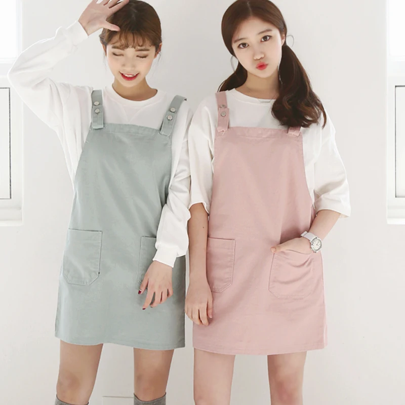 Женское платье на бретельках яркого цвета для отдыха в стиле Харадзюку