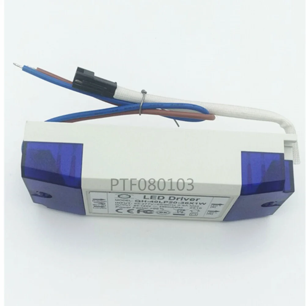5pcs LED 1pcs 20W 30W 40W Driver 20-36x1W 350mA DC60-120V High Power Powr Supply For Floodlight | Лампы и освещение