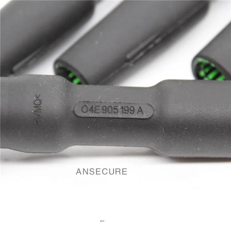 4 шт. резиновые ботинки для катушки зажигания Свеча audi A1 A3 Q3 vw Golf Jetta Polo Scirocco Tiguan seat