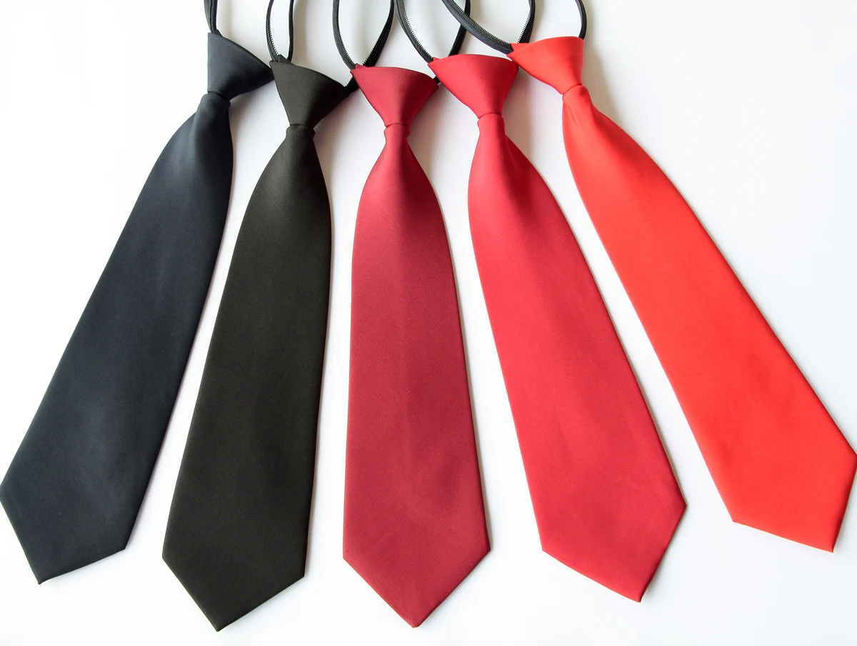 Коммерческие формальные мужские и женские молнии оснастки красный короткий