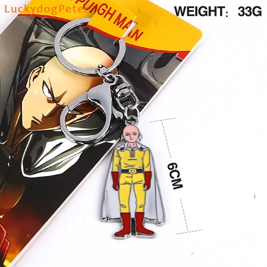 One Punch Man брелки фигурку 1/16 Масштаб Окрашенные рис милый высокое качество кукла