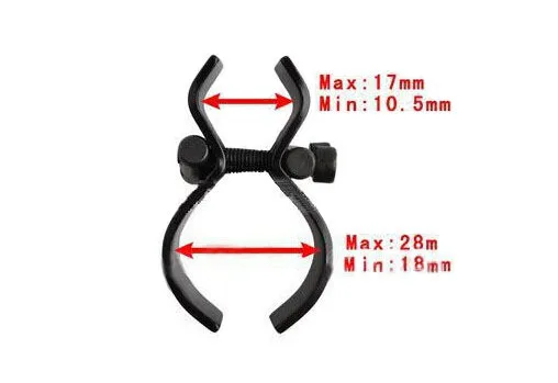 

10pcs/Lot Bracket Barrel Mount For Flashlight Torch Laser Scope sights for hunt