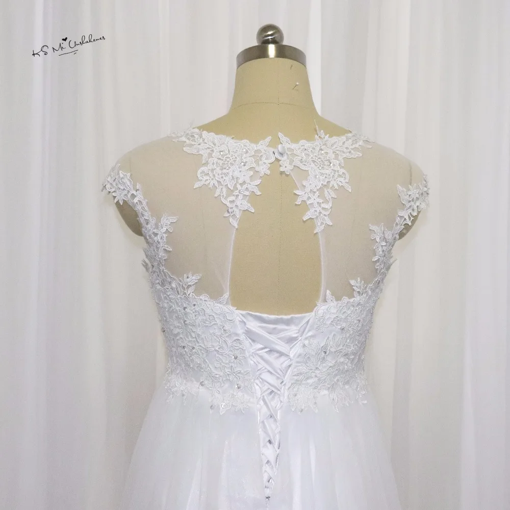 Свадебные платья для беременных женщин кружевное свадебное платье с завышенной