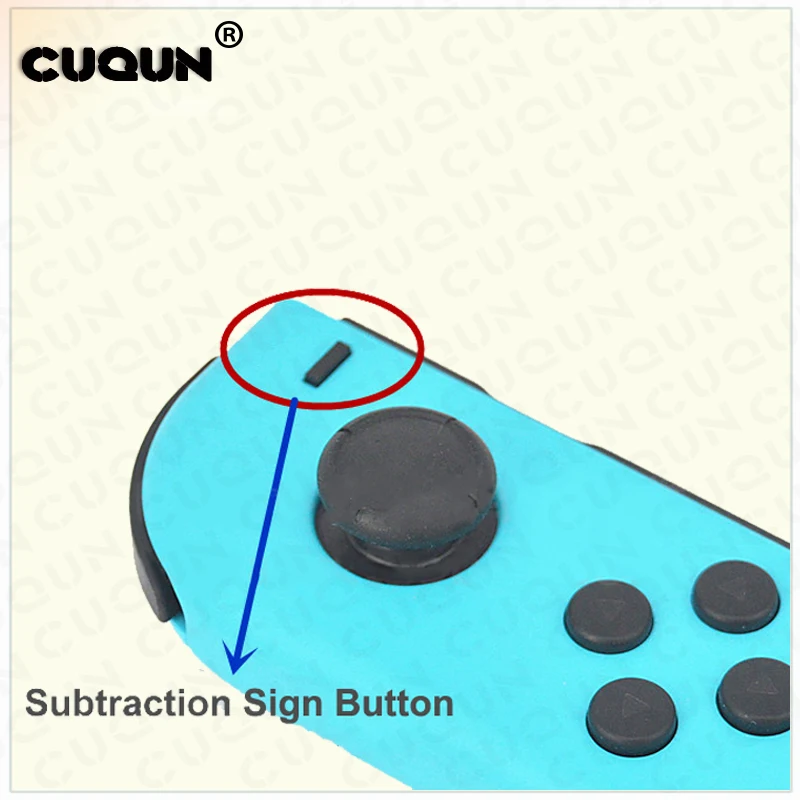 Оригинальная Кнопка минус для Nintendo Switch Joy Con левая ручка вычитание сигнала кнопки