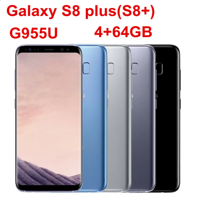 Samsung Galaxy S8+ S8 плюс G955U разблокирована LTE Android сотовый телефон Octa Core 6," 12MP Оперативная память 4G Встроенная память 64 г Snapdragon 835 NFC