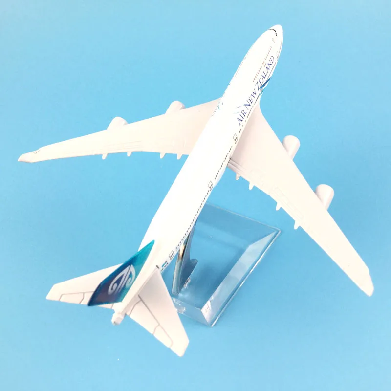 16 см AIR NEW ZEALAND 747 металлический сплав модель самолета Игрушечная подарок на день