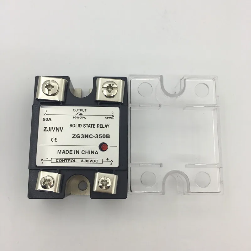 single phase solid state relay 50amp SSR DC to AC basic type SSR/ ZG3NC-350B high voltage 1 50A | Обустройство дома