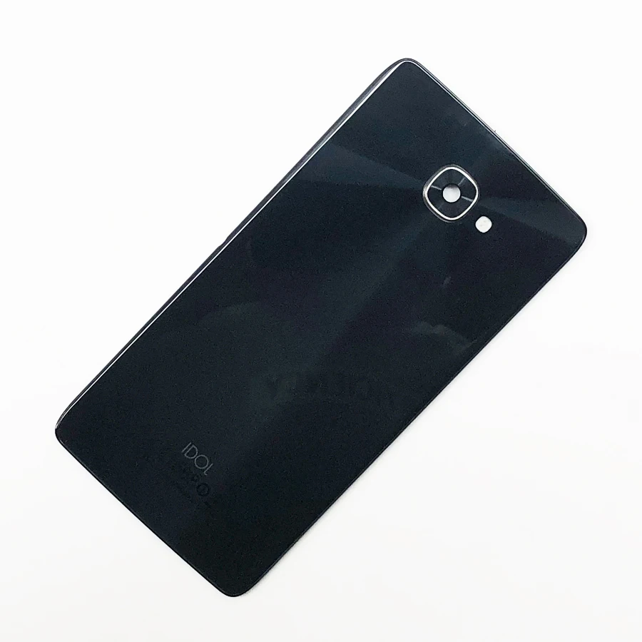 Стеклянный задний корпус для Alcatel One Touch Idol 4S 6070 6070Y OT6070 6070K чехол для батареи задняя крышка для ремонта двери