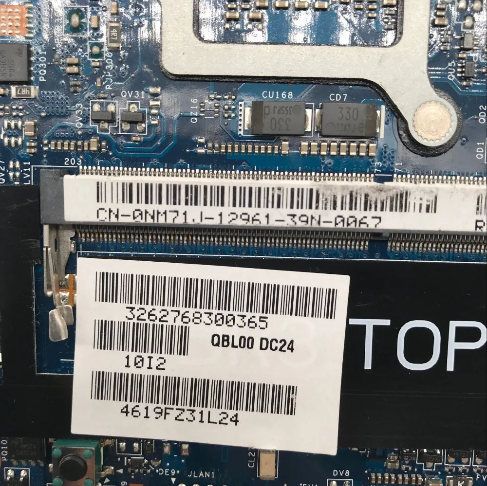 Высокое качество для XPS15 L521X CN-0NM71J 0NM71J NM71J BQL00 стандартная материнская плата