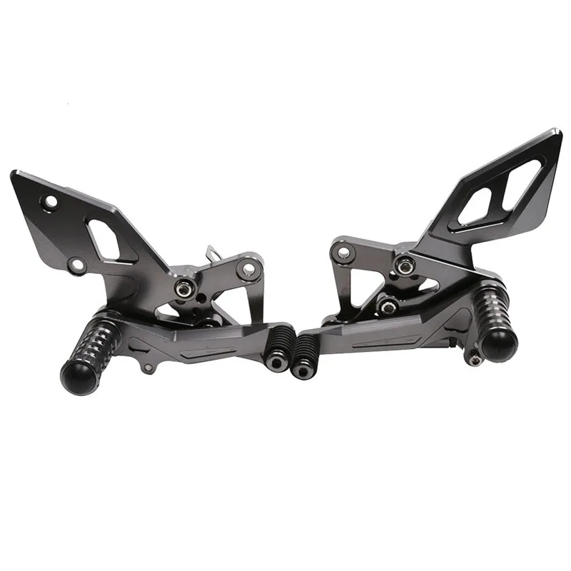 CARPRIE педали для ног 2 шт. CNC Алюминиевые Регулируемые задние наездники Rearset