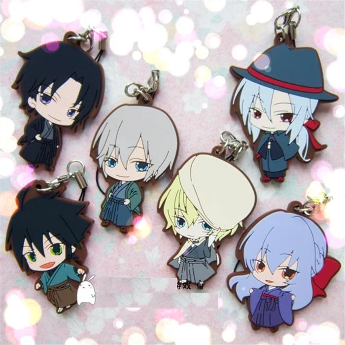 Аниме сераф из Конца Owari No Seraph Yuichiro Hyakuya Hiiragi Shinoa Shinya Kawaii резиновый брелок|seraph of the