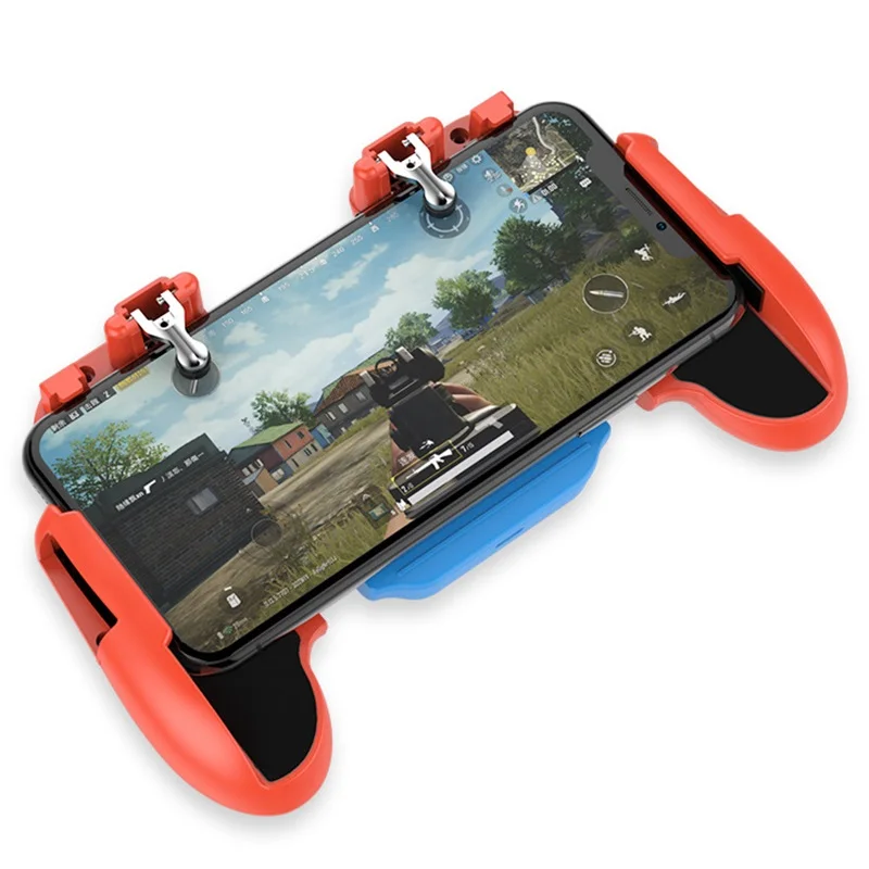 Red without fan Контроллер Pubg, джойстик для телефона, геймпад, мобильный триггер Pubg, шутер L1R1, джойстик, Celular, игровой коврик, кулер, вентилятор с питанием - Цвет: Red without fan