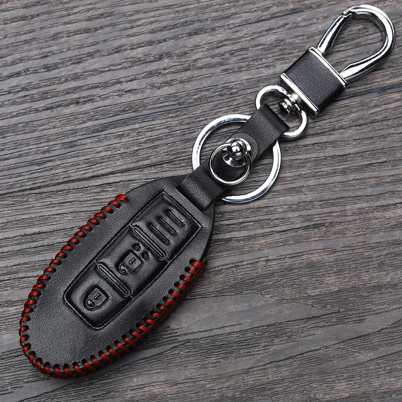 1pc for Nissan qashqai 2016 Key case bag cover top layer leather