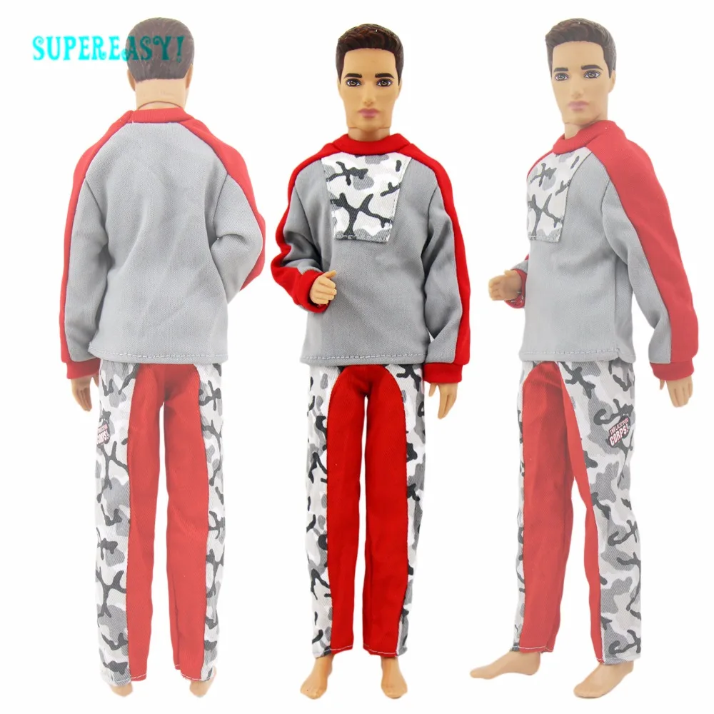 5 комплектов случайный наряд смешанные стили Мужская одежда повседневная для