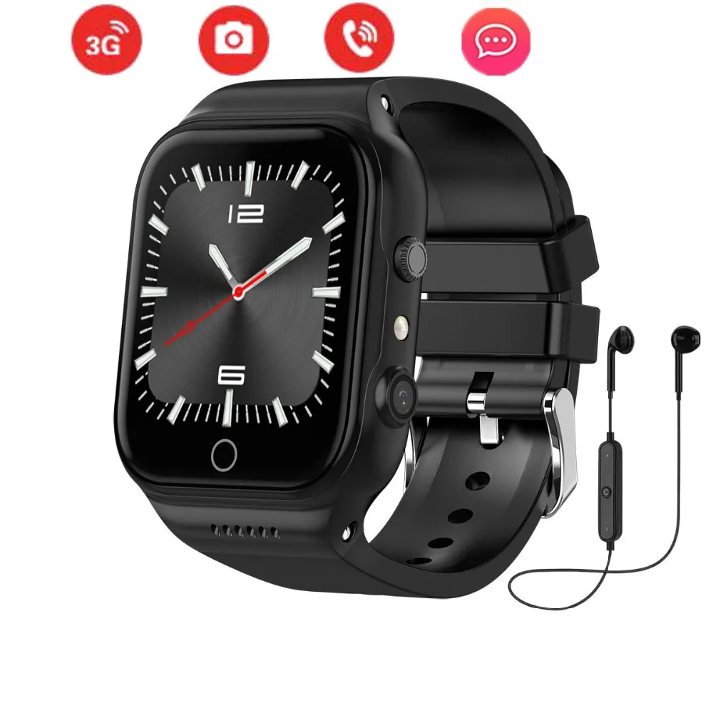 2018 3g Смарт часы Bluetooth X89 Wi Fi gps 1 шт.. Гц двухъядерный Гб + 16 сердечного ритма