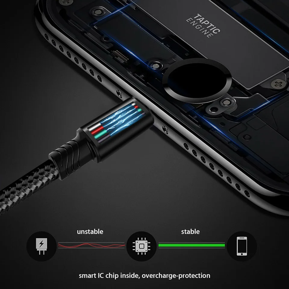 3 в 1 телефон USB Microusb кабель 2 метра Usb C короткий кабель несколько Usb зарядное устройство кабель для samsung Android автомобильный Usb зарядный шнур 2 м