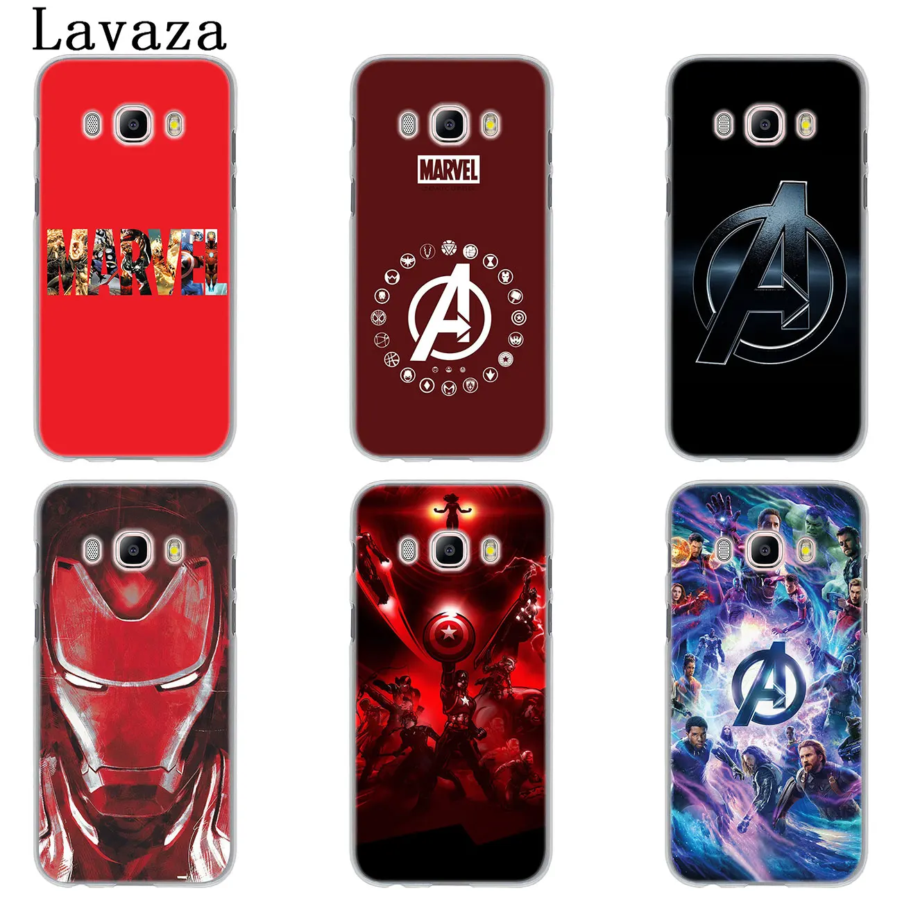 Lavaza Marvel Thanos логотип Мстители Endgame чехол для телефона Samsung Galaxy J8 J7 Duo J6 J5 J4 Plus 2018 2017 2016