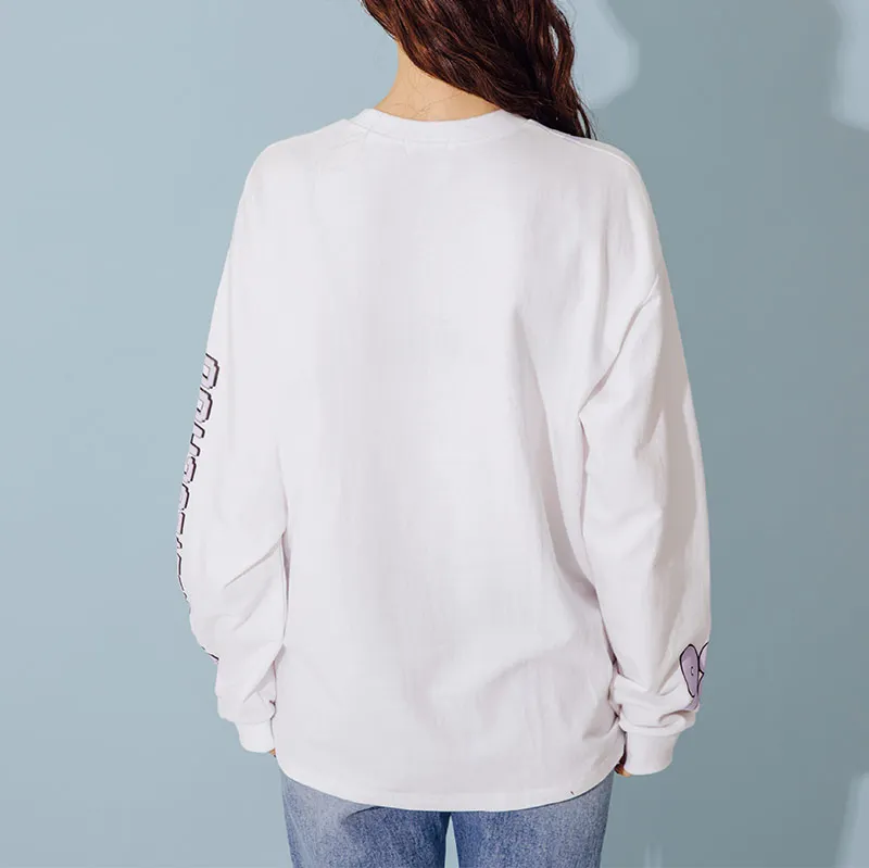 В Корейском стиле модные женские туфли пуловер Кофты письма печатаются